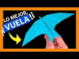 Como hacer un avion de papel que vuele mucho y lejos. Como Hacer Un Avion De Papel Pajaro Que Vuele Mucho Y Sea Facil Bien Explicado Youtube Paper Plane Origami Art For Kids
