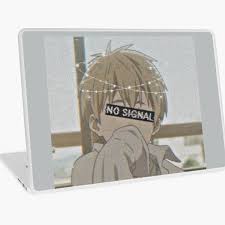 We have 66+ background pictures for you! Error Glitch Sad Anime Boy Laptop Skin By Simouser Redbubble