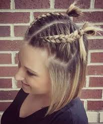 Braided Bob Short Hairstyles For Girls 2017 2018 Chunk Of Style Braids For Short Hair Braided Hairstyles Medium Hair Styles