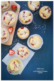 Extra Virgin Olive Oil Strawberry Cornmeal Cupcakes Recipe Cupcake Recipes Best Dessert Recipes Biscuit Recipe
