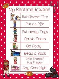 4 Football Themed Daily Routine Charts Preschool 3rd Grade Routine Activity