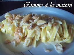 Tagliatelles Aux Fruits De Mer Comme A La Maison