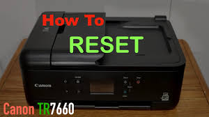Originals 1 1 2 1. How To Reset Canon Tr7660 Printer Youtube