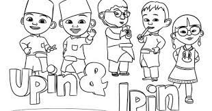 Maybe you would like to learn more about one of these? Sketsa Mewarnai Gambar Upin Ipin Gambar Upin Dan Ipin