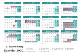 Gesetzliche feiertage 2021 in deutschland. Ferien Baden Wurttemberg 2020 Ferienkalender Ubersicht