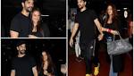 Neha Dhupia Angad Bedi beam