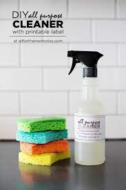 Diy All Purpose Cleaner With Printable Label Diy All Purpose Cleaner Homemade All Purpose Cleaner All Purpose Cleaner