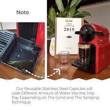 We did not find results for: Recaps Stainless Steel Refillable Filters Reusable Pods Compatible With Nespresso Original Line Machine But Not All 3 Pods 120 Lids 1 Tamper Buy Online At Best Price In Uae Amazon Ae