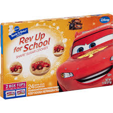 No measuring or mixing required with easy and delicious pillsbury cookie dough. Pillsbury Ready To Bake Rev Up For School Shape Sugar Cookies 24 Ct Biscuits Dough Foodtown