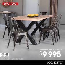 Enjoy Modern Dining With The Urban Rochester Furniture Facebook
