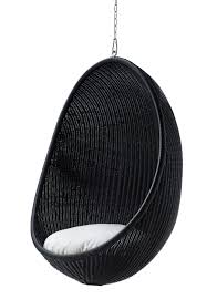 Find expertly crafted chairs from pottery barn teen®. Sika Hanging Egg Chair In Black