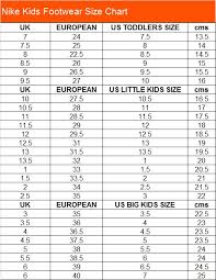 nike youth shoes size chart off 74