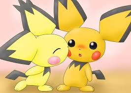 While pichu remains a full clone of pikachu, it is not classified as an echo fighter. Some Kind Of Neverending Romantic Grepashipping Spiky Eared Pichu Shiny Pichu
