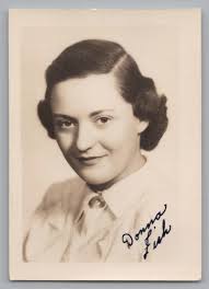 1950s Pretty Woman Studio Portrait Soft Smile Donna Leach