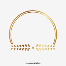golden circle frame leaf shape vector and png in 2020 frame logo gold circle frames circle frames golden circle frame leaf shape vector