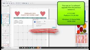 2019 01 04 Broderbund Calendar Creator Issues Youtube