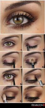 Obten Una Mirada Profunda Y Utiliza Tonos Ocres Para Proporcionarle A Tu Maquillaje Un Toque Maquillage Marron Idee Maquillage Yeux Verts Maquillage Yeux Verts