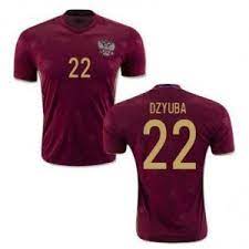 Russia National Team 2016 17 Dzyuba 22 Home Shirt D923 Soccer Jersey Football Shirts Soccer Shirts