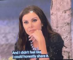 Heather cannot win in this situation. The ladies want to be mad at her. :  r/realhousewives