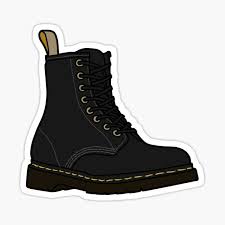 Ellie shoes women's thrill thigh high boots look the best at your next halloween or costume themed party by not missing a single costume detail. Goth Boots Stickers Redbubble