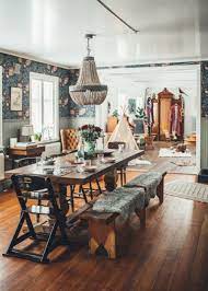 30 Clever And Lovely Bohemian Dining Room Decor Ideas Bohemian Dining Room Bohemian Dining Room Decor Small Dining Room Decor