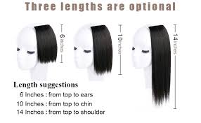 14 in to cm conversion. Amazon Com Deethens 6 Inches Clips In Hair Piece Synthetic Short Straight Hairpieces Invisible Hairpin Hair For Thinning Hair Adding Hair Volume Fluffy Natural Cushion High Hair Beauty