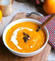 Soupe De Butternut Et Carottes Au Safran Et Orange Recette Butternut Alimentation Soupe Butternut