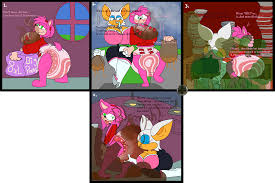 Rule34 - If it exists, there is porn of it  amy rose, rouge the bat   6459647