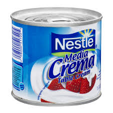 Nestle Media Crema Table Cream Coors Light Beer Can Beer Can Coors Light