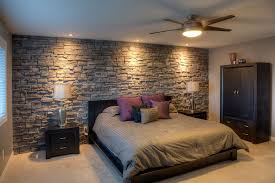May cause too many distractions from the outside or make you feel cut off from the rest of the room. October Feature Project Bedroom Feature Wall Fusion Stone