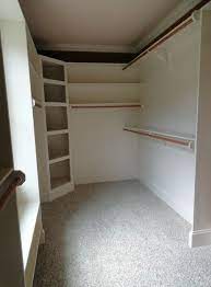 As you ﬁ ll in the. Corner Closet Shelves Diy Corner Closet Easy Closet Shelves Closet Shelves