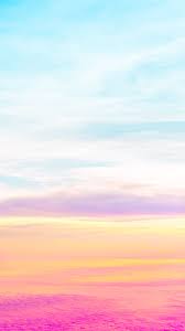 Wallpapers For Your Phone Iphone Fondos De Pantalla Cielo Colores Pastel Papel Pintado En Colores Pastel