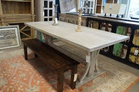 Solid wood is definitely the best choice for furniture but, as with any natural material, there can be downsides. White Washed Solid Wood With Slight Distressing Describes This Dining Table Which Is Made From Man Rustic Wood Furniture Dining Table Rustic Kitchen Table Wood