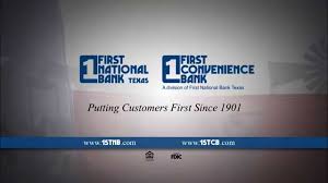 Experience everyday convenience no matter where you are. First National Bank Texas First Convenience Bank Youtube