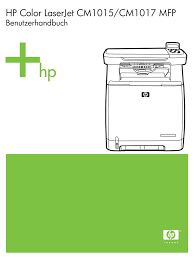 Dieser kostengünstige hp color laserjet bietet druckgeschwindigkeiten von bis zu 17 s./min. Hp Color Laserjet Cm1015 Cm107 Mfp User Hewlett Manualzz