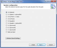 Works great in combination with windows media player and. Download The Complete Codec Pack K Lite Codec Pack Where To Download How To Install What To Choose When Installing