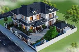 Có khoảng sân cho trẻ em vui chơi các trò chơi vận động. Biá»‡t Thá»± 2 Táº§ng 200m2 Mai Dá»'c Káº¿t Há»£p Tiá»ƒu Cáº£nh San VÆ°á»n