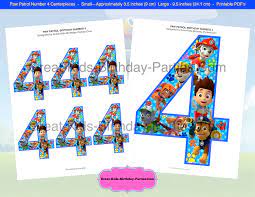 Free printable paw patrol cupcake toppers to make your own paw patrol themed birthday party for the kids. Paw Patrol Party Decorations Birthday Paw Patrol Printable Centerpiece Paw Patrol Centerpieces Number 3 Paw Patrol Photo Booth Props Kitchen Dining Home Living Kromasol Com