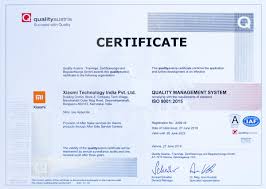 2015 berlaku untuk setiap organisasi, terlepas dari ukuran atau industri. Manu Kumar Jain Pa Twitter Xiaomiindia 1st Smartphone Brand To Receive Iso Certifications For Service Centres We Have Been Awarded Iso 9001 2015 Iso 14001 2015 By Quality Austria 2000th