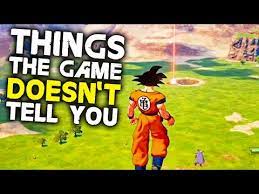 Relive the story of goku and other z fighters in dragon ball z: Dragon Ball Z Kakarot 10 Things The Game Doesn T Tell You Youtube