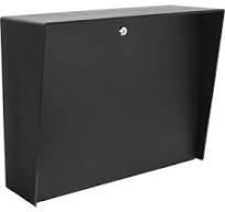 Pedestal Pro LANDO-PC-20X16-E-BLK 20" 16" Polycarbonate ...