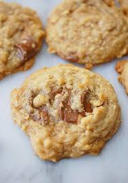 Chocolate Caramel Oat Cookies Recette En 2020