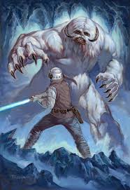 Luke Skywalker Vs Wampa In 2020 Star Wars Pictures Star Wars Poster Star Wars Artwork