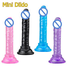 Realistic Mini Jelly Dildo Silicone Penis with Suction Cup G Spot Butt Plug  Anal Toys Sex Toys for Women Female Masturbation - AliExpress