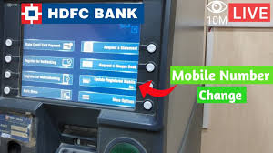 Pay hsbc bank credit card bills online from any bank account through bill payment service.transfer money from your bank account to your authentication a. How To Update New Mobile Number In Hdfc Bank Live How To Change Mobile Number In Hdfc Bank Youtube
