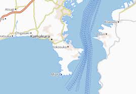 Map of yokosuka area hotels: Michelin Yokosuka Map Viamichelin