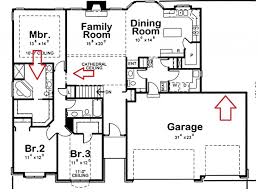 Large single story floor plans offer space for families and entertainment; Idea Housing Floor Plans Modern Givdo Home Ideas