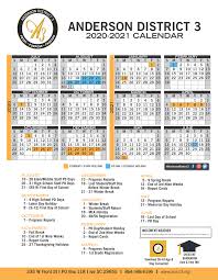 When are ap exam scores released, and what do you do after you get your scores? 2020 2021 District Calendar Anderson School District 3