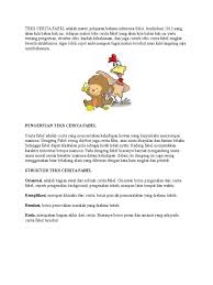 Semut tidak khawatir karena telah memiliki persediaan makanan yang cukup untuk menghadapi musim dingin. Teks Cerita Fabel Adalah Materi Pelajaran Bahasa Indonesia Sma