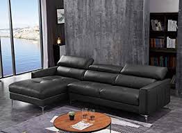 Chic Funrelax Sofa Sectional Corner Sofa Set Modern Leather L Shape Couch Firm Cushions Living R Sofas For Small Spaces Leather Couch Furniture Modern Sofa Set